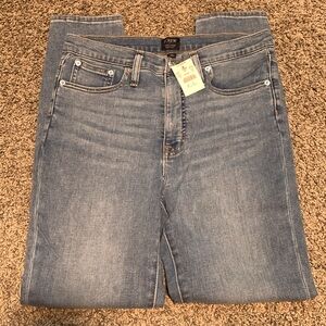J. Crew High Rise Skinny Light Wash Jeans Sz 29